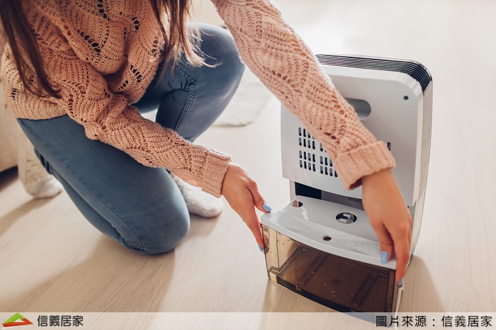 迷思3.為了避免空間擁擠，除濕機放在角落就可以？