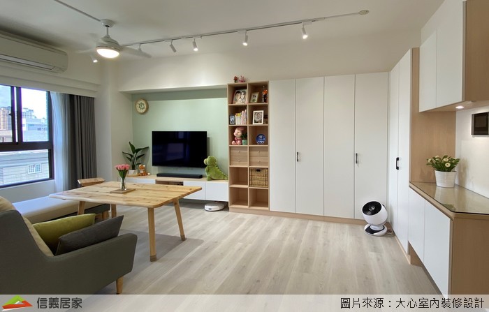 最「牆」系統櫃，收納好方便