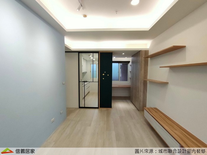 活用木質系統櫃，打造高機能現代宅