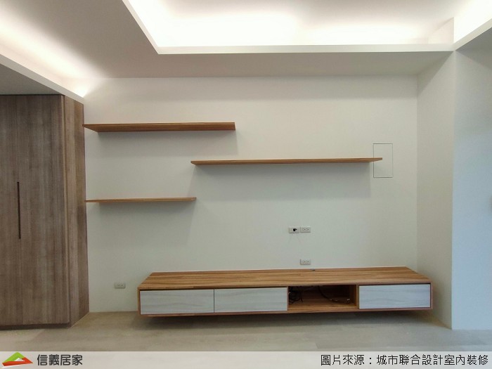 活用木質系統櫃，打造高機能現代宅