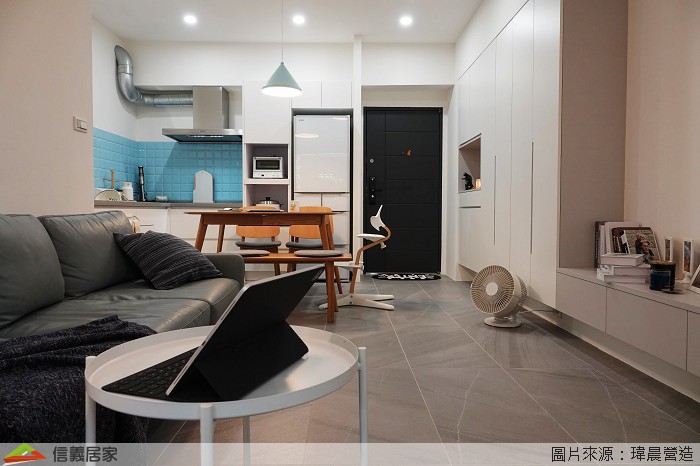 16坪老屋超狂翻新！一家三口入住網美級寬敞宅邸